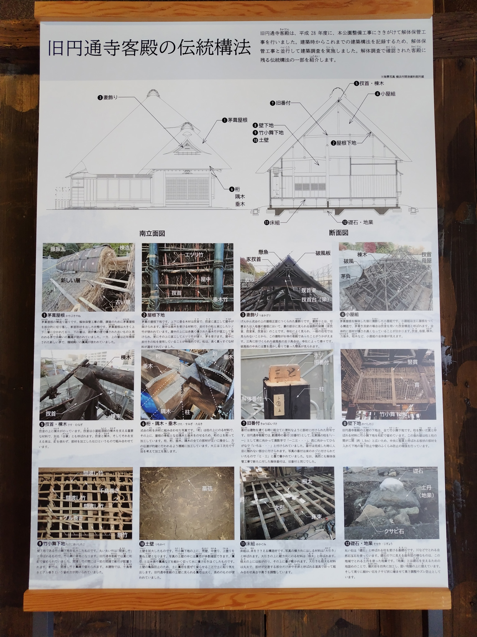金沢八景権現山公園 旧円通寺客殿